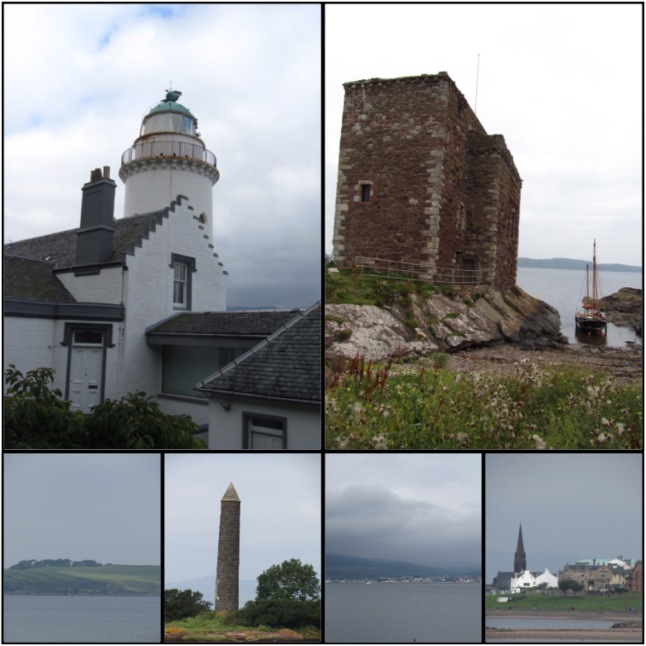 We drove up the Firth of Clyde to Largs, Scotland.