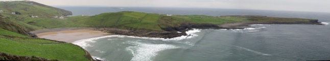 Coastline of Donegal County in Ireland. This panoramic was a trick I learned in my class.